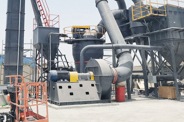 阿联酋年产10万吨重晶石磨粉生产线