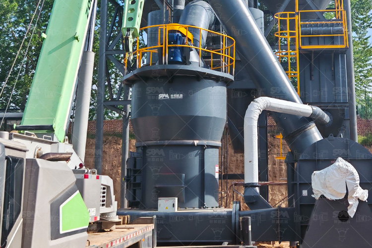 山西年产10万吨石灰石磨粉生产线