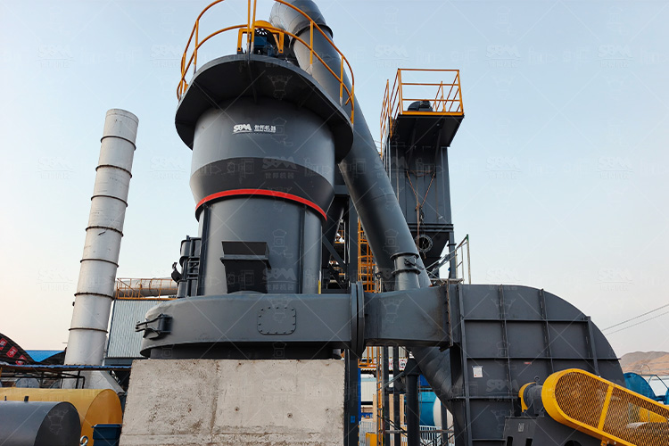 云南年产10万吨石灰石磨粉生产线