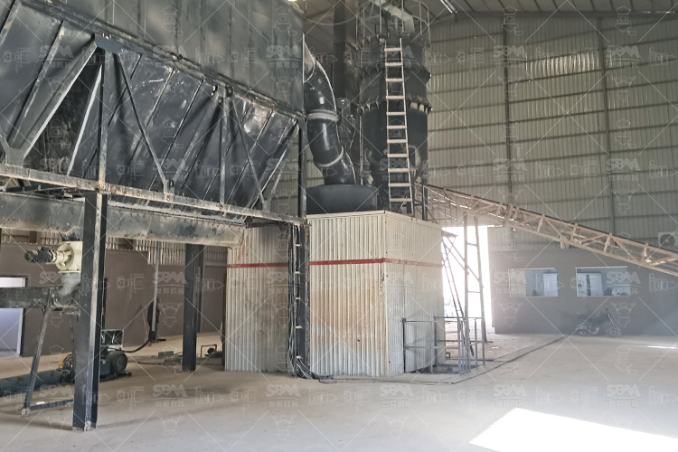 沙特年产2万吨碳酸钙磨粉生产线